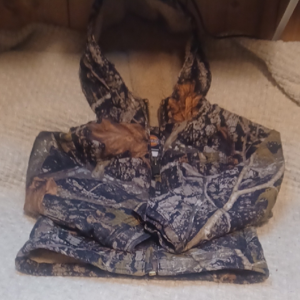 Boys Dickies Camouflage Coat